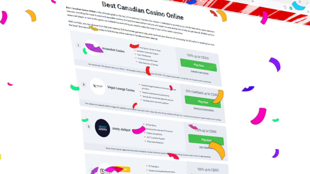 Best Canadian Casino Online